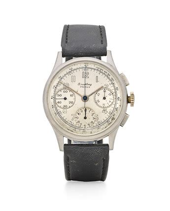 breitling ref 787 1945|Breitling. A stainless steel automatic chronograph wristwatch.